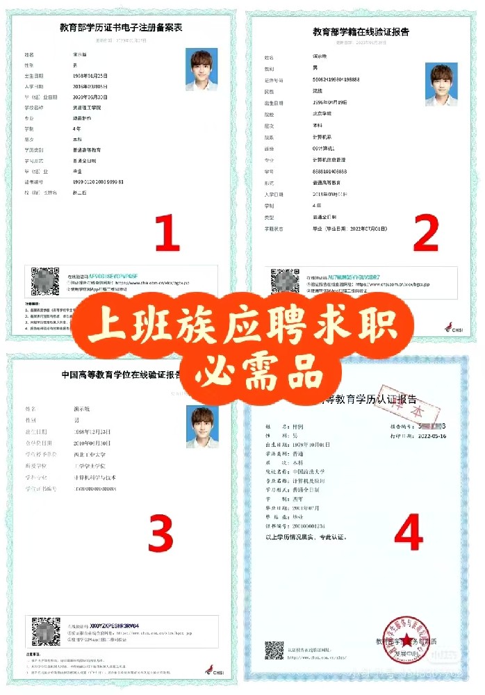 教育部学历证书电子注册备案表